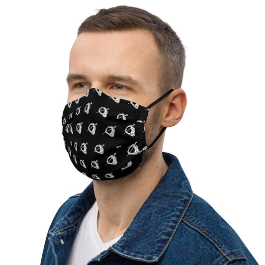 Logo Face Mask (black)