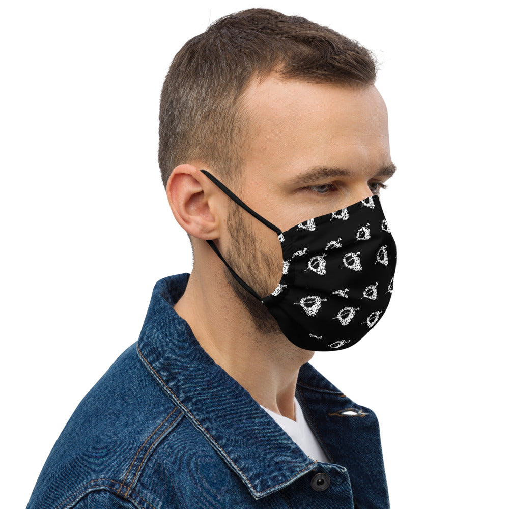 Logo Face Mask (black)