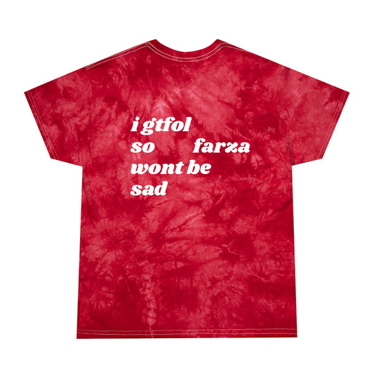gtfol Tie-Dye Tee, Crystal