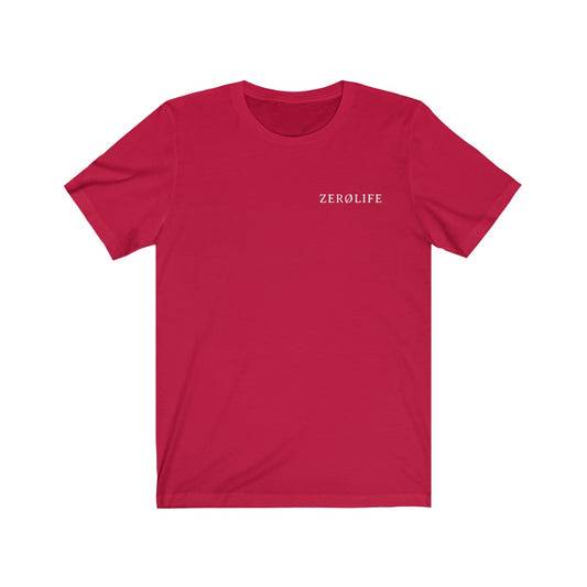 Zero Life Logo Tee Red