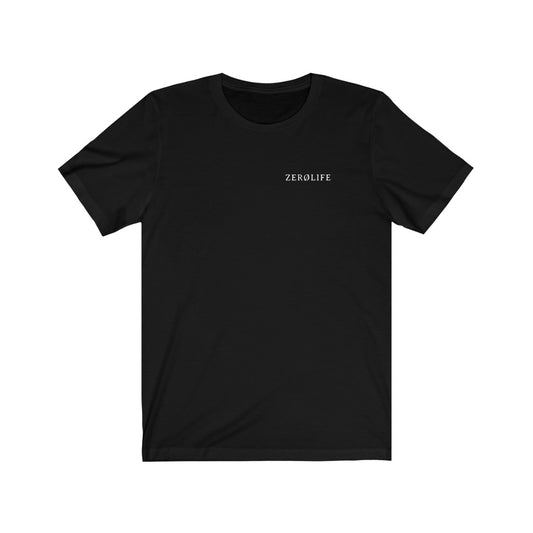 Zero Life Logo Tee Black
