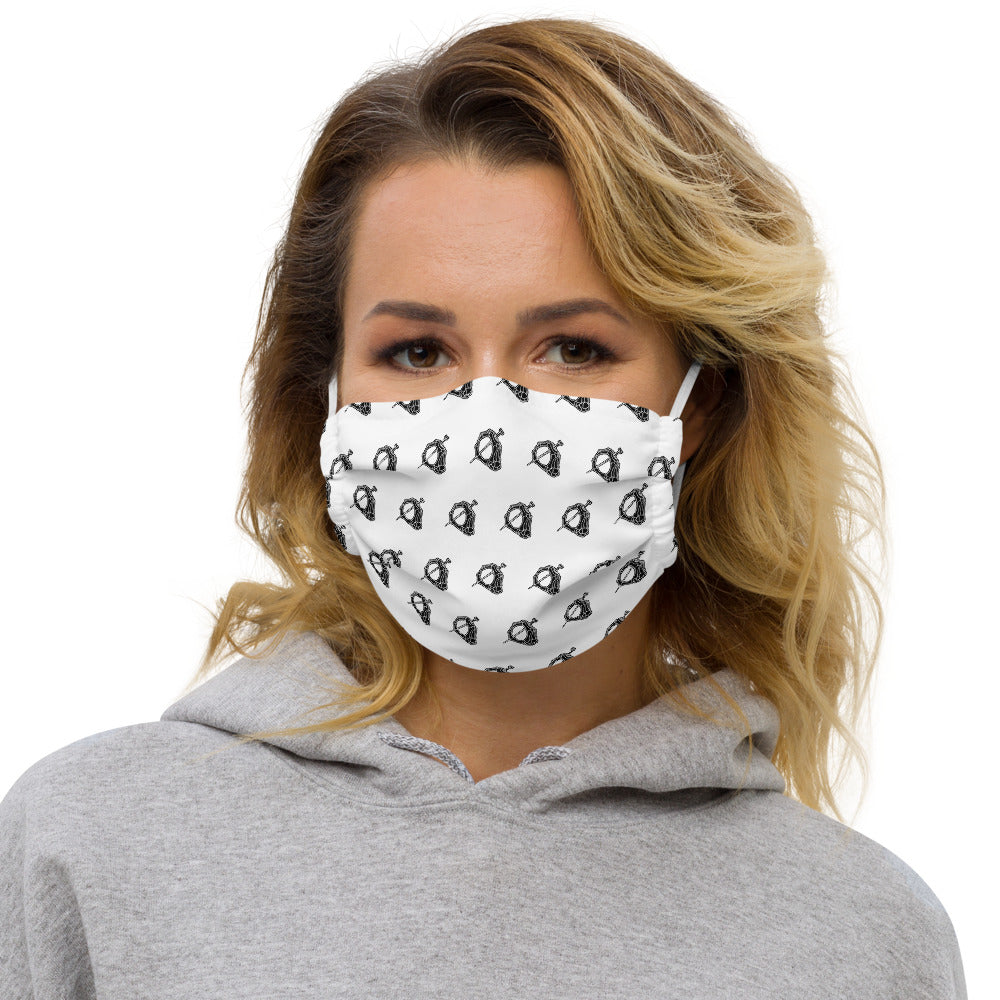 Logo Face Mask (white)