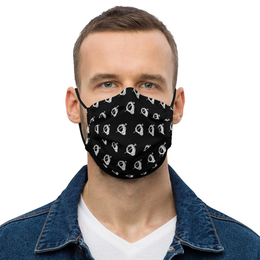 Logo Face Mask (black)