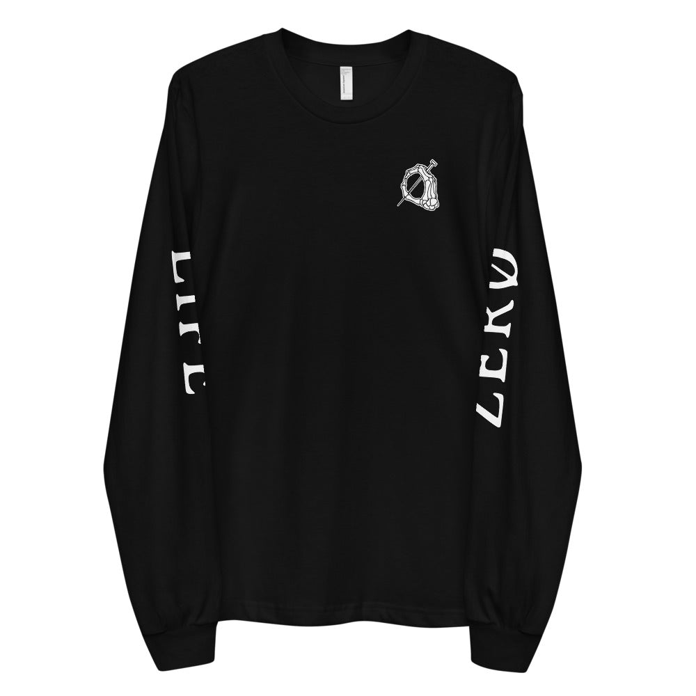 Zero Life Sleeve Print Long Sleeve