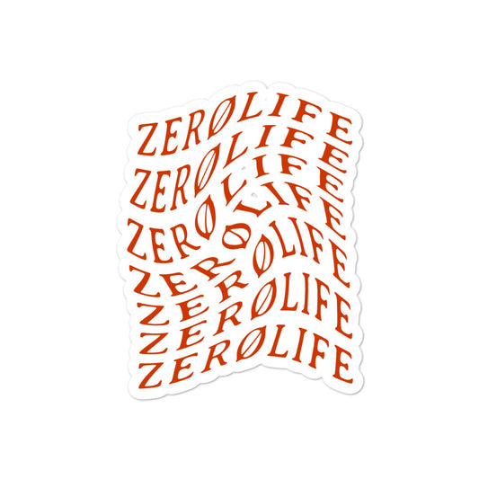 Zero Life Swirl Sticker