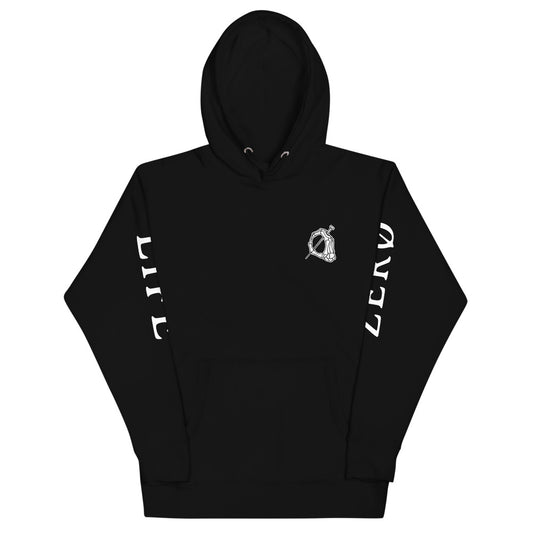 Zero Life Sleeve Print Hoodie